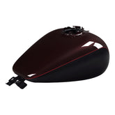 HR3 Midnight Crimson / Vivid Black Fuel Gas Tank For 2008-2023 Harley Touring Models